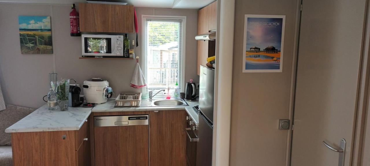 Mobilhome Tout Confort Les Viviers Lège-Cap-Ferret Extérieur photo